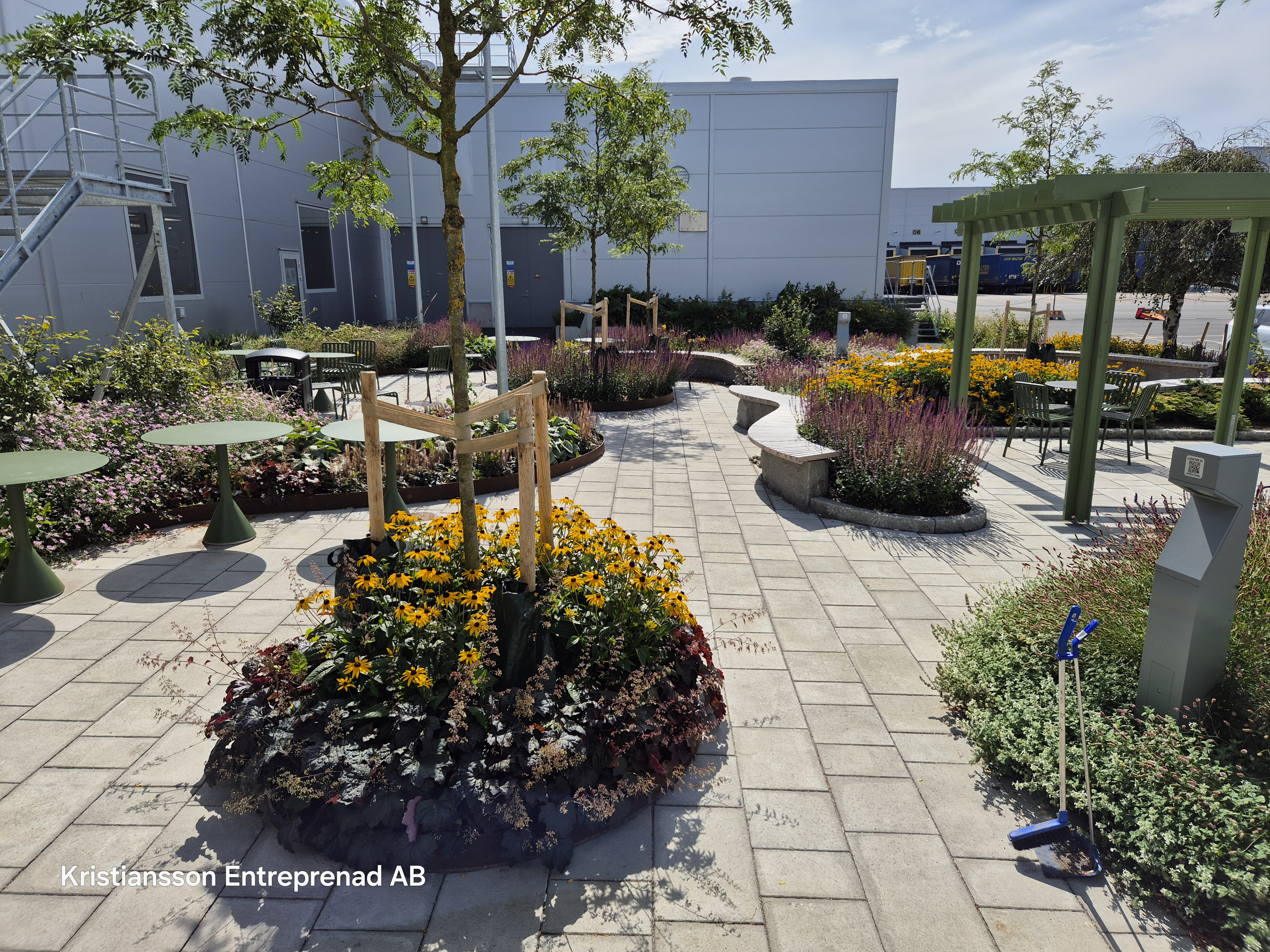 Anläggning utanför kontor