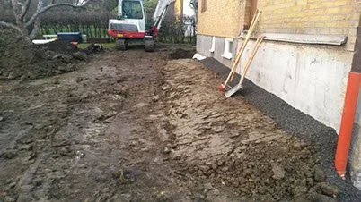 Dränering vid bostadshus