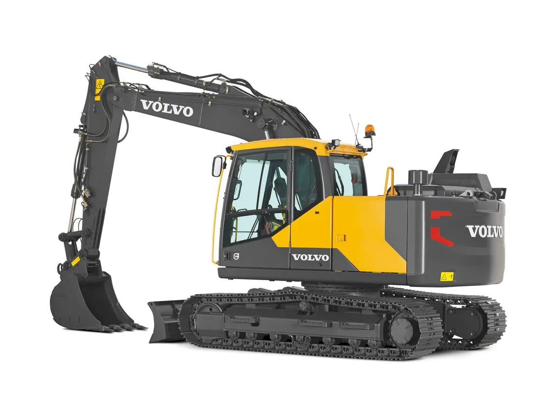 Volvo bandgrävare